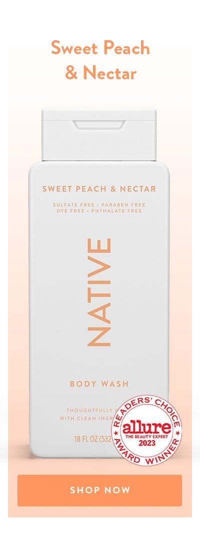 Sweet Peach & Nectar | SHOP NOW