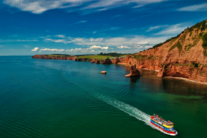 Jurassic coast. Image links to tour