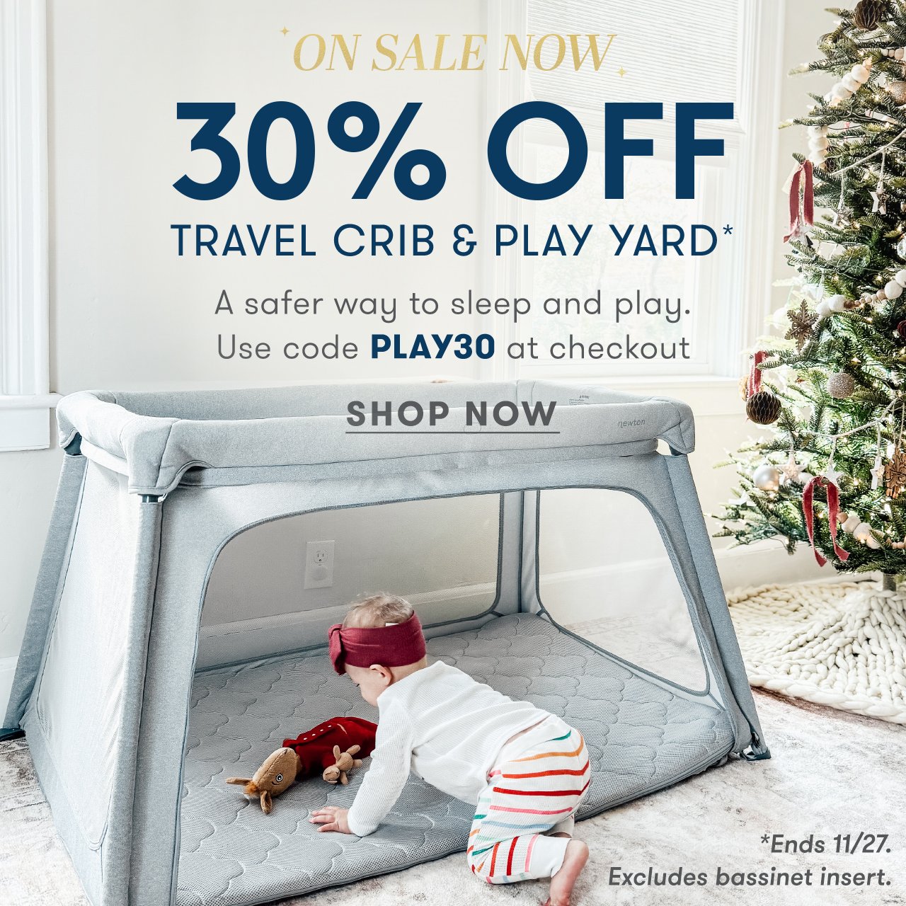 Offer - Take 30% Off A Travel Crib & Play Yard