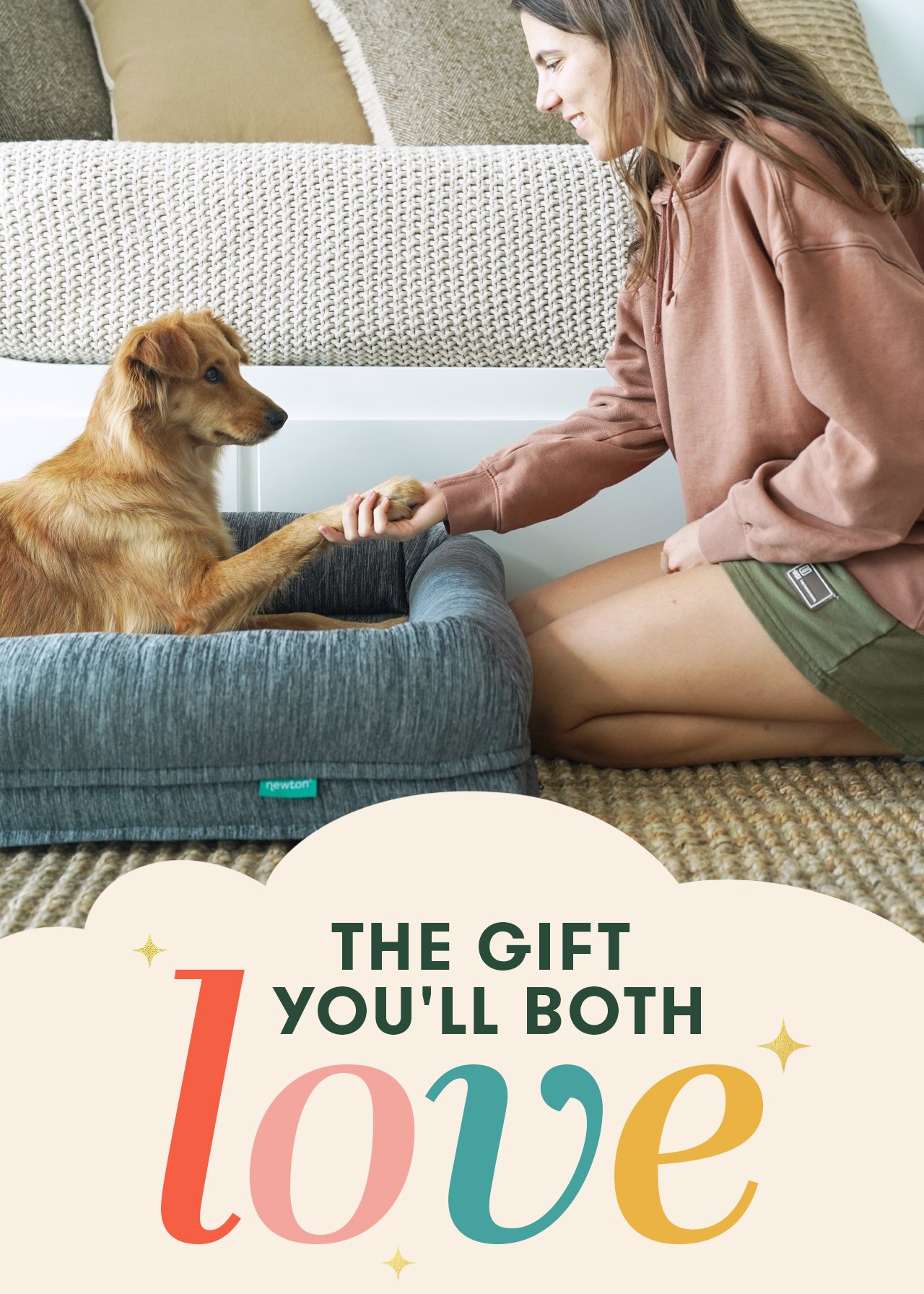 Give you pet the gift you'll both love.