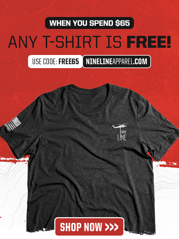 Free Shirt at \\$65 Purchase