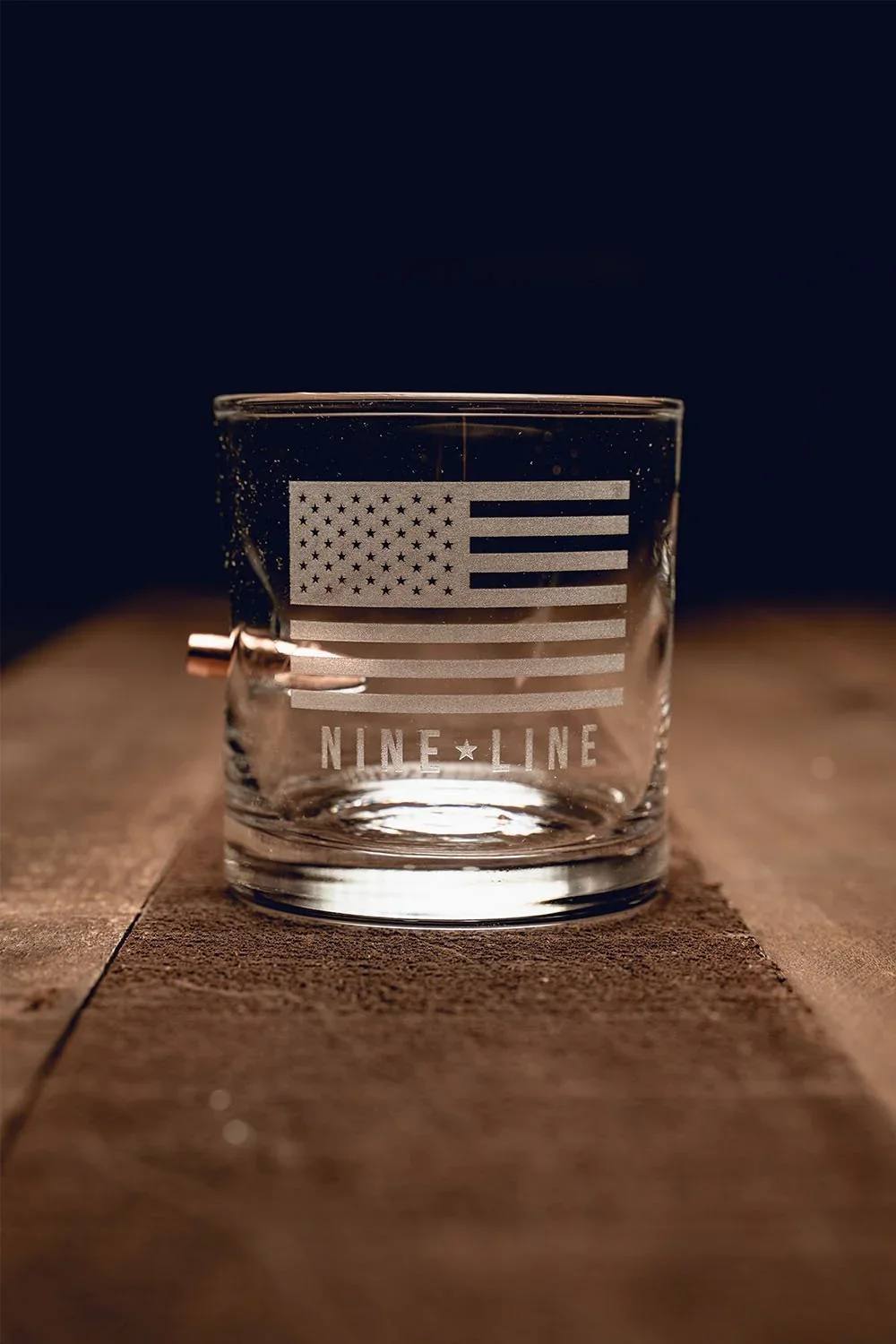 Image of American Made .308 Whiskey Glass - 51 Stars