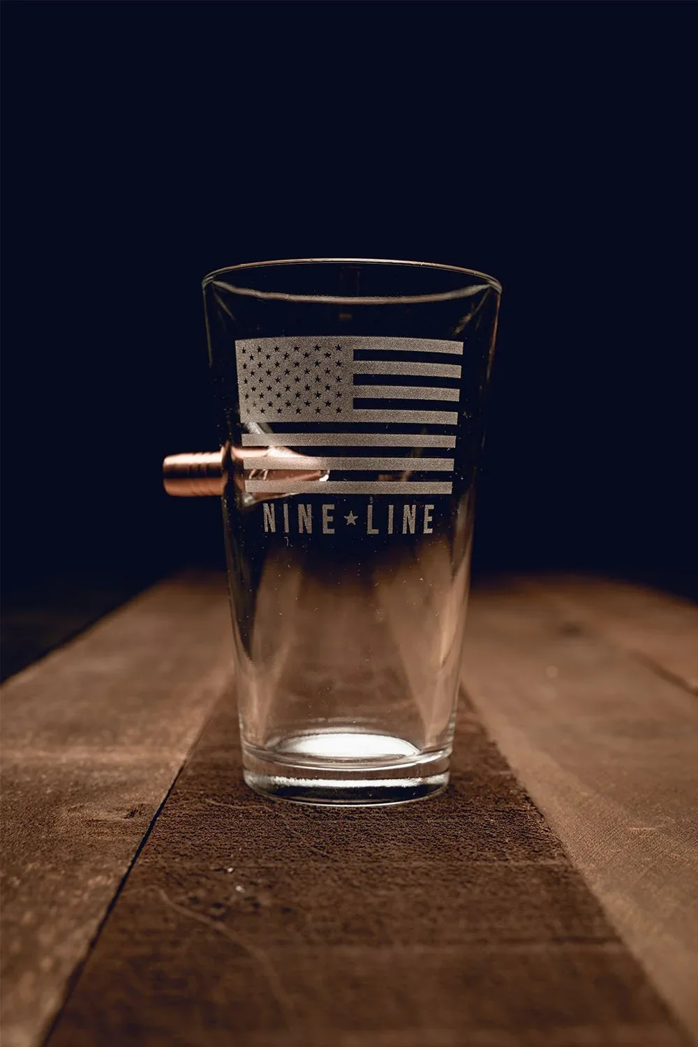 Image of American Made .50cal Pint Glass - 51 Stars