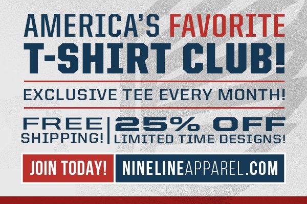 Americas favorite T shirt club