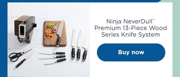Ninja NeverDull™ Premium 13-Piece Wood Series Knife System