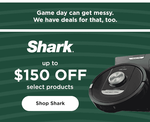 Shark - up to \\$150 off select products