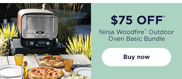 \\$75 off* Ninja Woodfire™ Outdoor Oven Basic Bundle