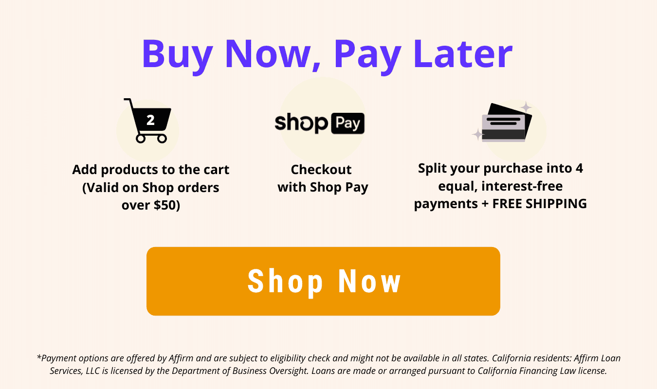 buy now, pay later!