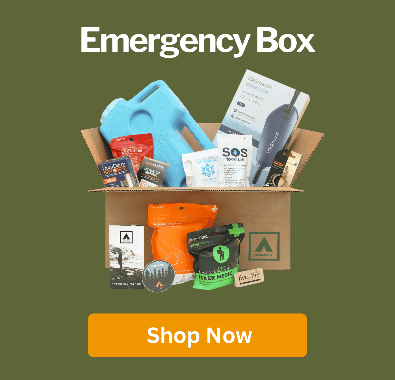 Shop emergency box