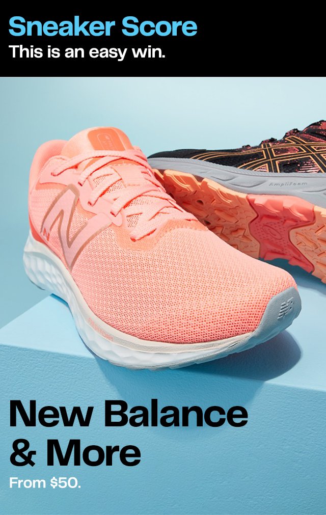 Sneaker Score | This is an easy win. | New Balance & More | From \\$50.