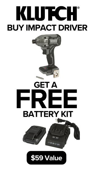 Klutch Free Battery