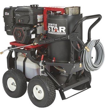 NorthStar Hot Water Pressure Washer with Wet Steam — 3000 PSI, 4.0 GPM, NorthStar Engine