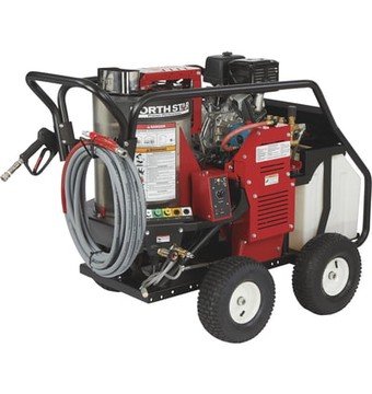 NorthStar Hot Water Pressure Washer with Wet Steam — 3.5 GPM, 3500 PSI Honda Engine, Model# 157117