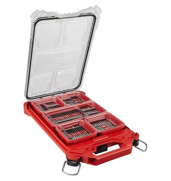 Milwaukee 100-Pc. Shockwave Impact Driver Bit Set, With Packout Organizer, Model# 48-32-4082