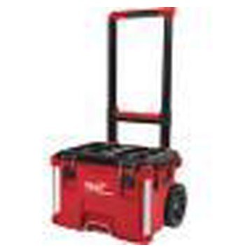 Milwaukee Packout Rolling Toolbox, 22.1in.L x 18.9in.W x 25.6in.H, Model# 48-22-8426