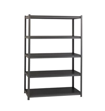 Hirsh Industries, 3200 Riveted Steel Shelving, 5-Shelf Unit, Width 48 in, Depth 18 in, Material Steel, Model# 20997