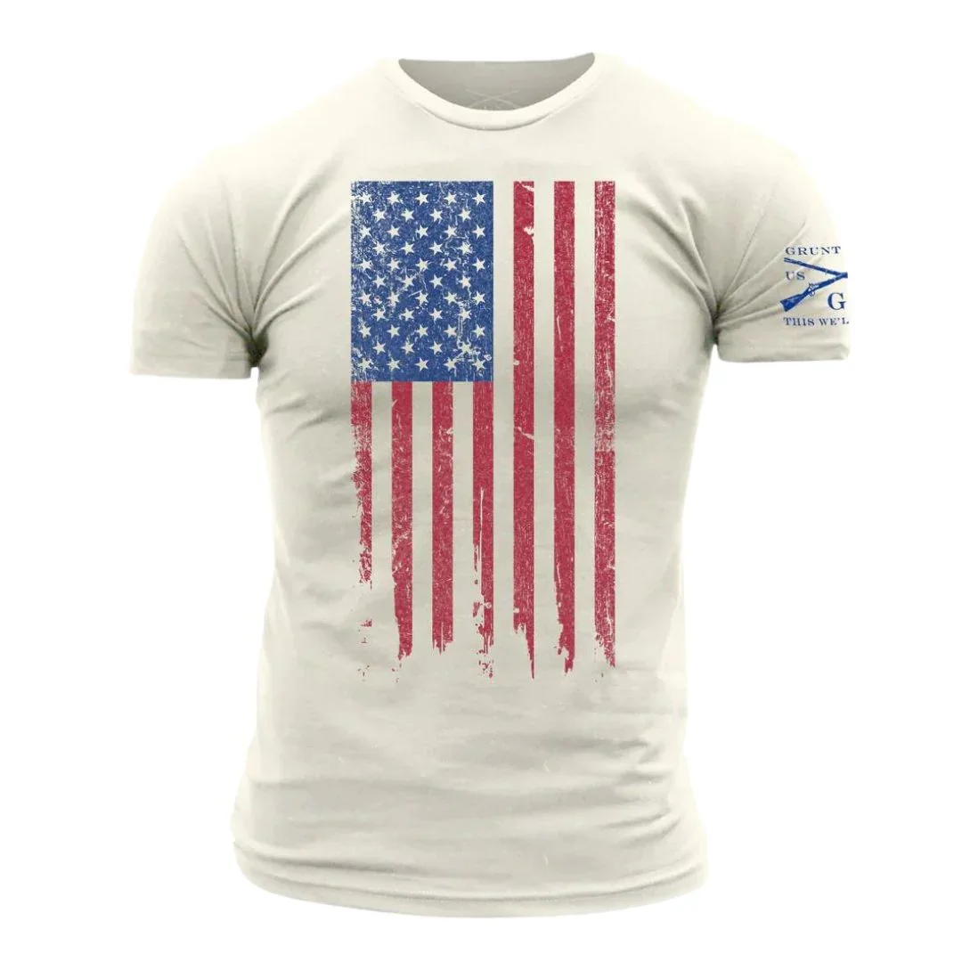 Image of Full Color Flag - Grunt Style Tee