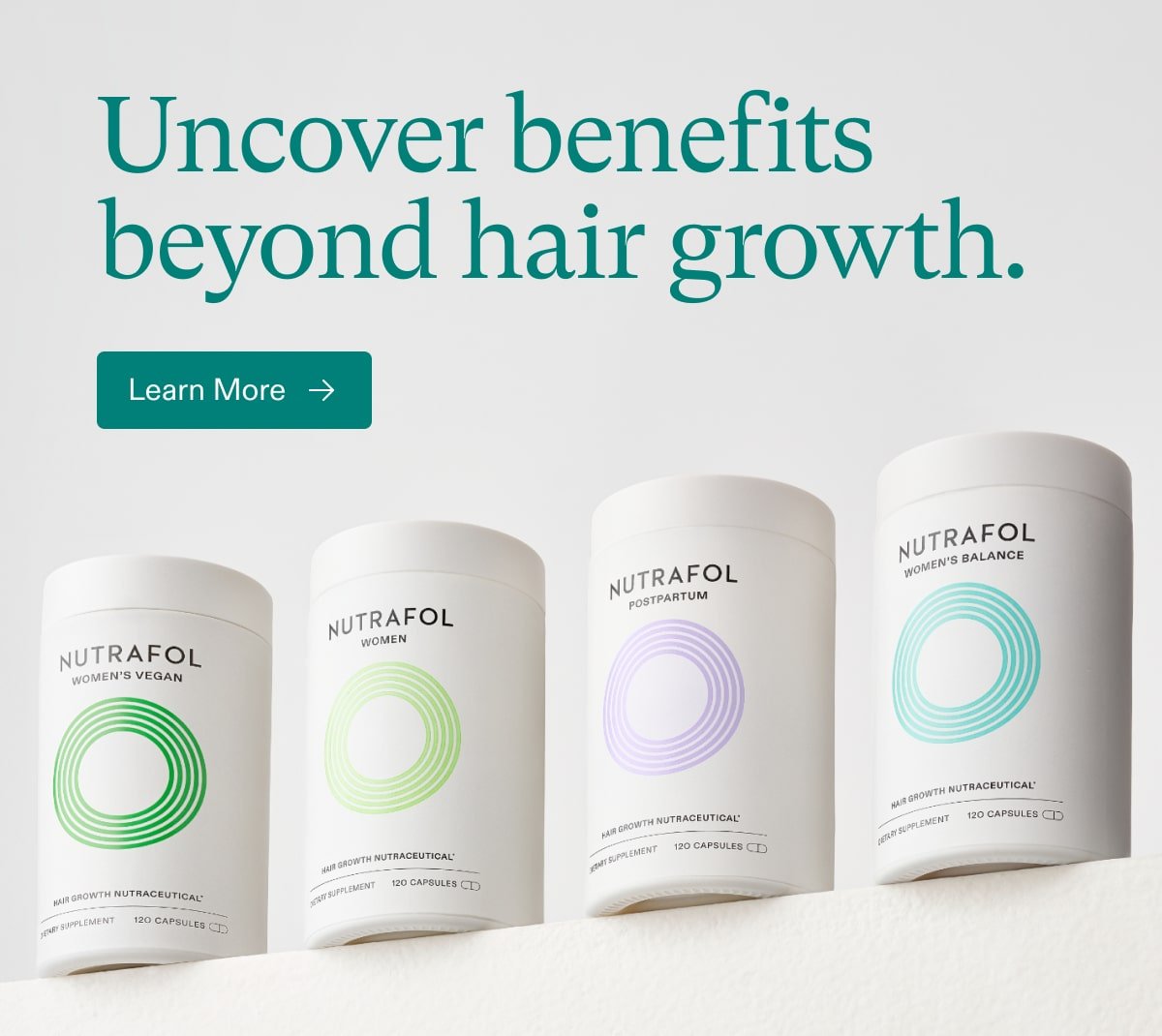 Uncover benefits beyond hair growth.