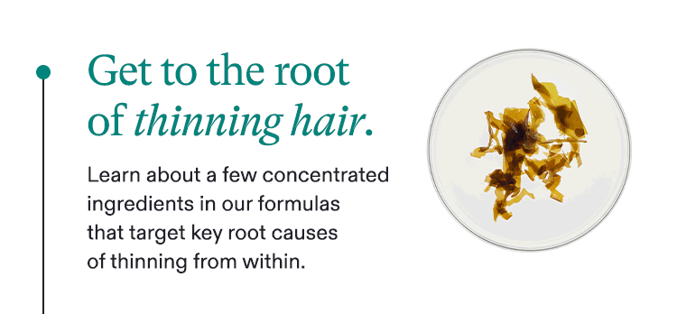 Get to the root of thinning hair