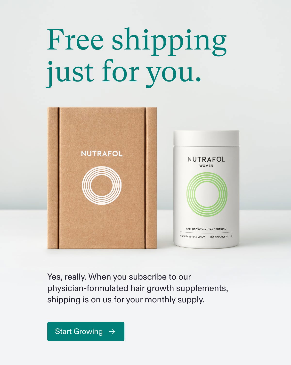 Free Shipping just for you.