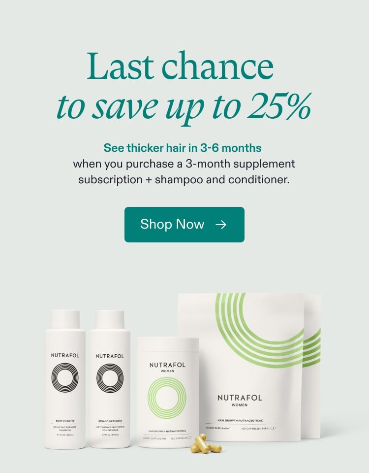 Last chance to save up to 25%