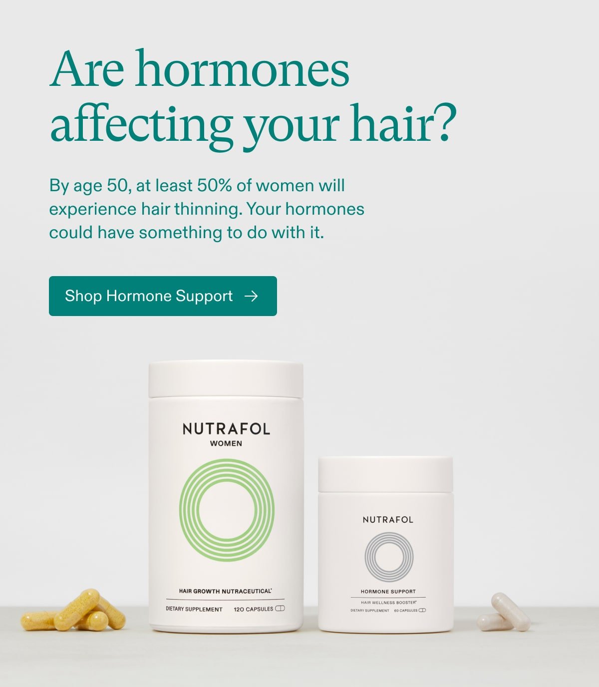 Are hormones affecting your hair?