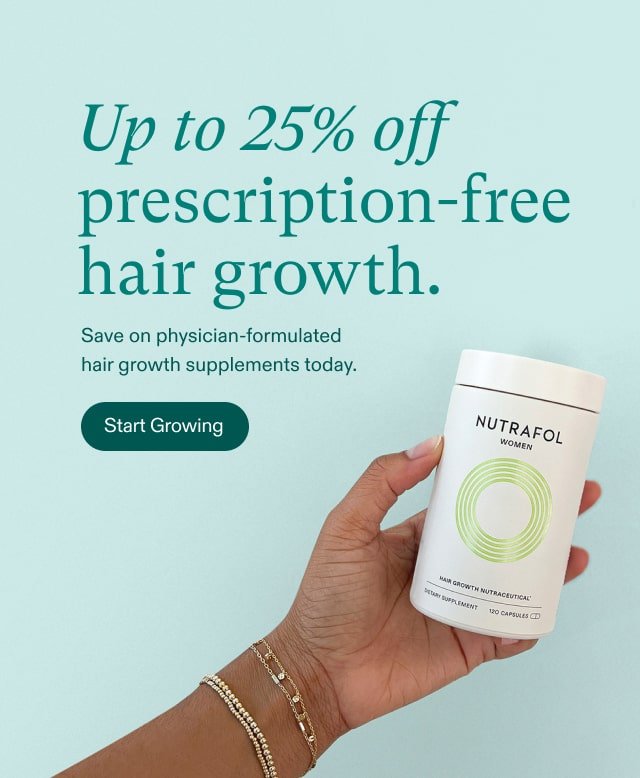 Up to 25% Off prescription-free hair growth.