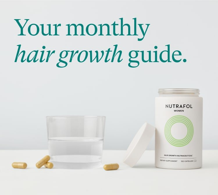 Your monthly hair growth guide.