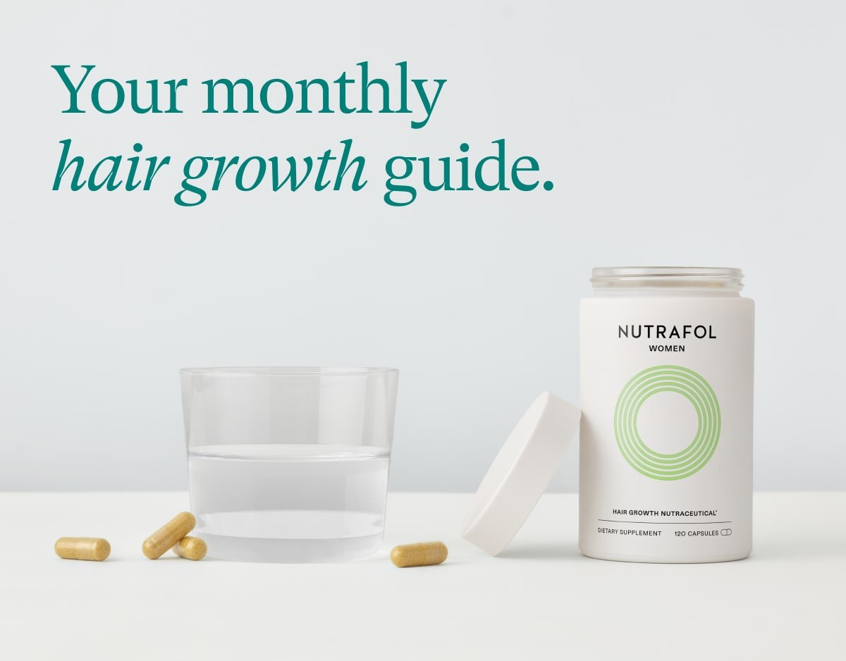 Your monthly hair growth guide.