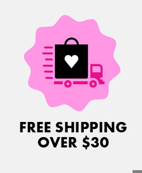 Free Shipping Over \\$30