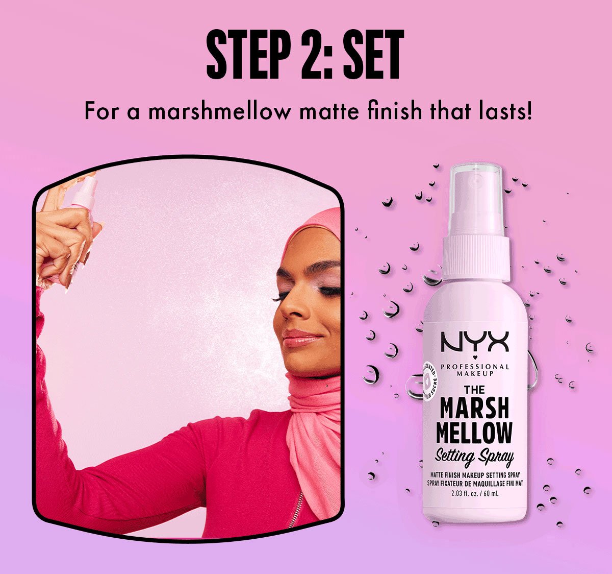 Shop Marshmellow Setting Spray here