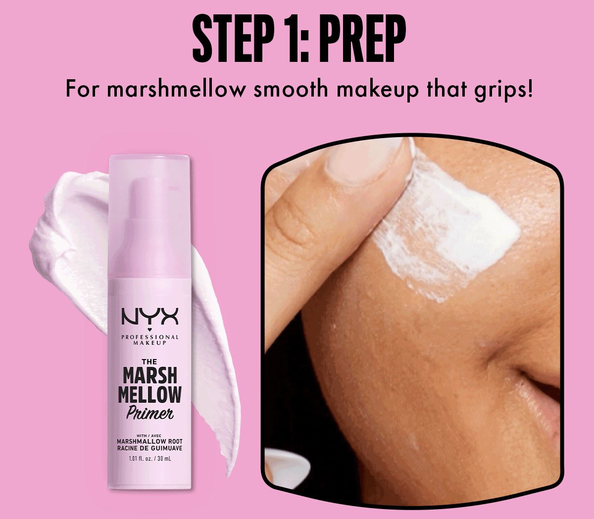 Shop Marshmellow Smoothing Primer here