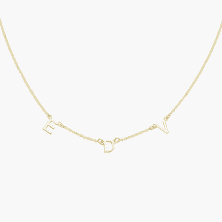 INEZ INITIAL NECKLACE