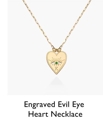 Engraved Evil Eye