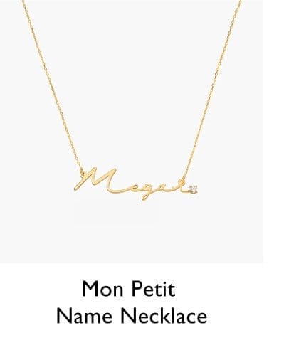 Mon Petit Name Necklace