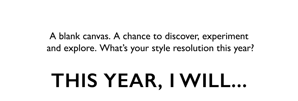 New year, new style>