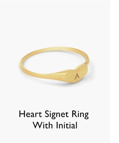 Heart Signet Ring