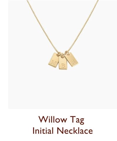 Willow Tag Necklace