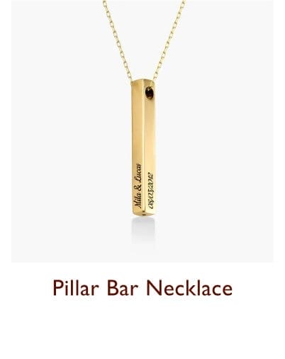 Pillar Bar Necklace