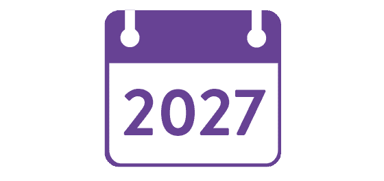 Book as far ahead as 2025