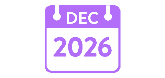 Book as far ahead as 2025