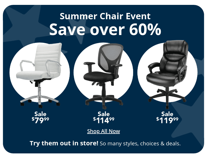 SUMMER CHAIR EVENT: Save over 60% off on select Chairs