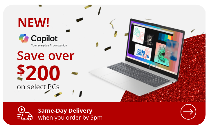 Save over \\$200 on select PCs