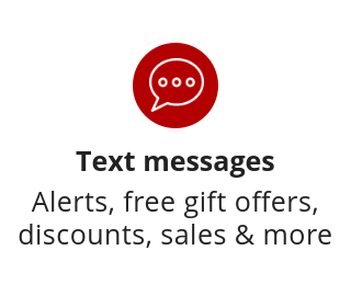 FREE Next-Business-Day Shipping - On qualifying \\$45 Order | Get alerts, sales and more through text