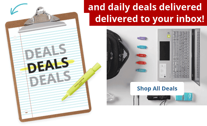 Daily deals delivered to your inbox.