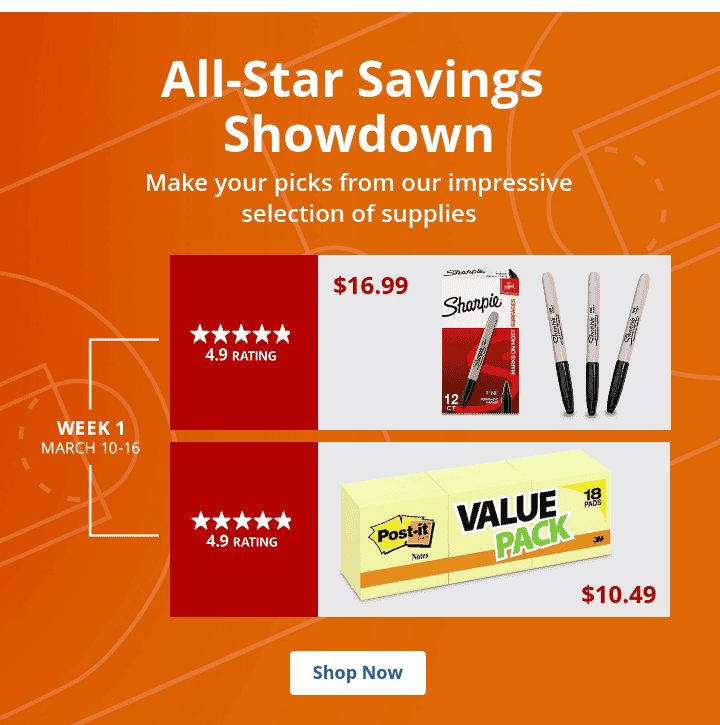 ALL-Star Saving Showdown - Shop Now