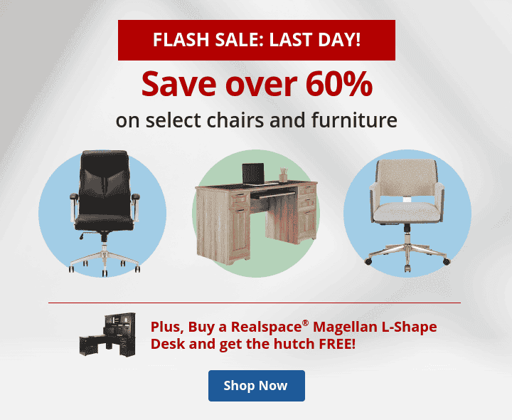 Last Day of Furniture Flash Sale Save over 60% on select furniture - Shop Now