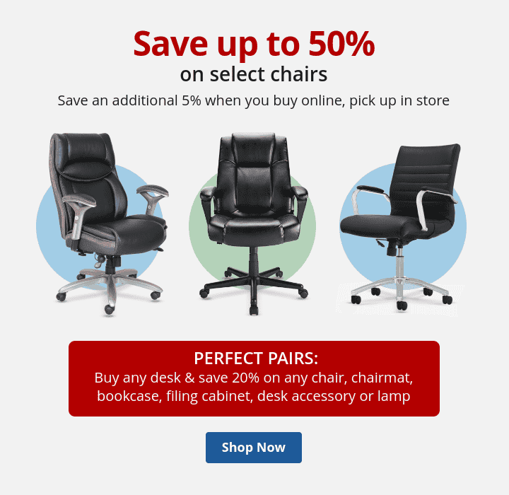 Save up to 50% on select chair - Shop Now