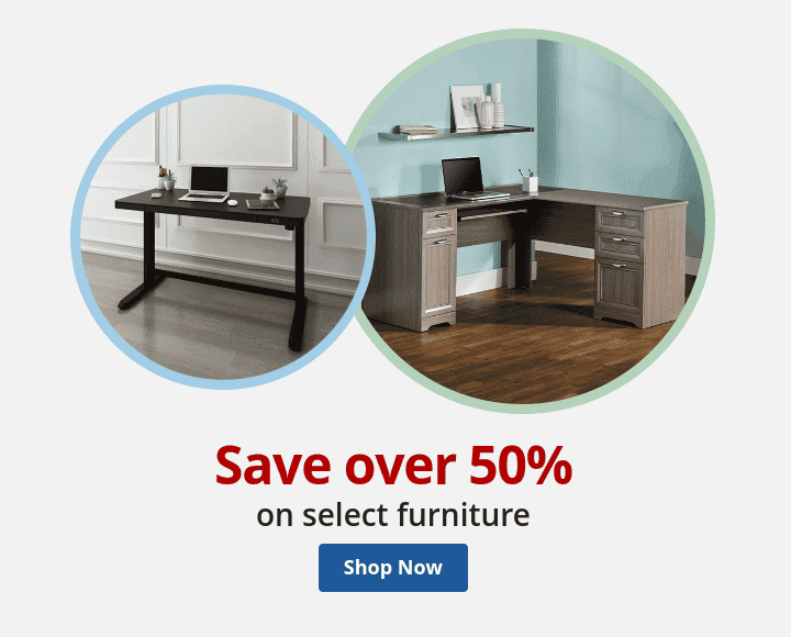 Save over 50% on select furniture