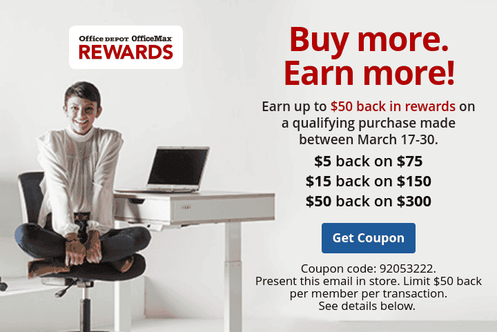 Earn up to \\$50 back in rewards on qualifying purchases